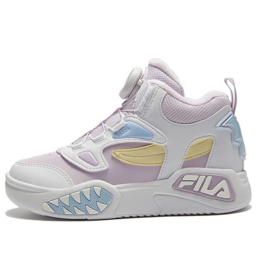 (PS) FILA FUSION Desperado Vintage Basketbal Shoes 'White Lilac' K14G341203FWL