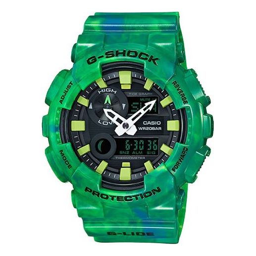 CASIO G-Shock Analog-Digital 'Green' GAX-100MB-3A