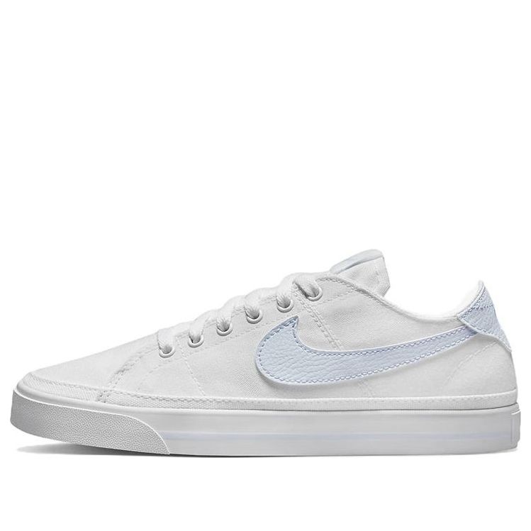 (WMNS) Nike Court Legacy Canvas 'White Grey' CZ0294-103