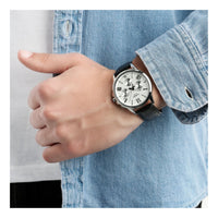 CASIO ENTICERSeries Vintagees Men's White Quartz Waterproof Mens Black Analog MTP-EX300L-7AV