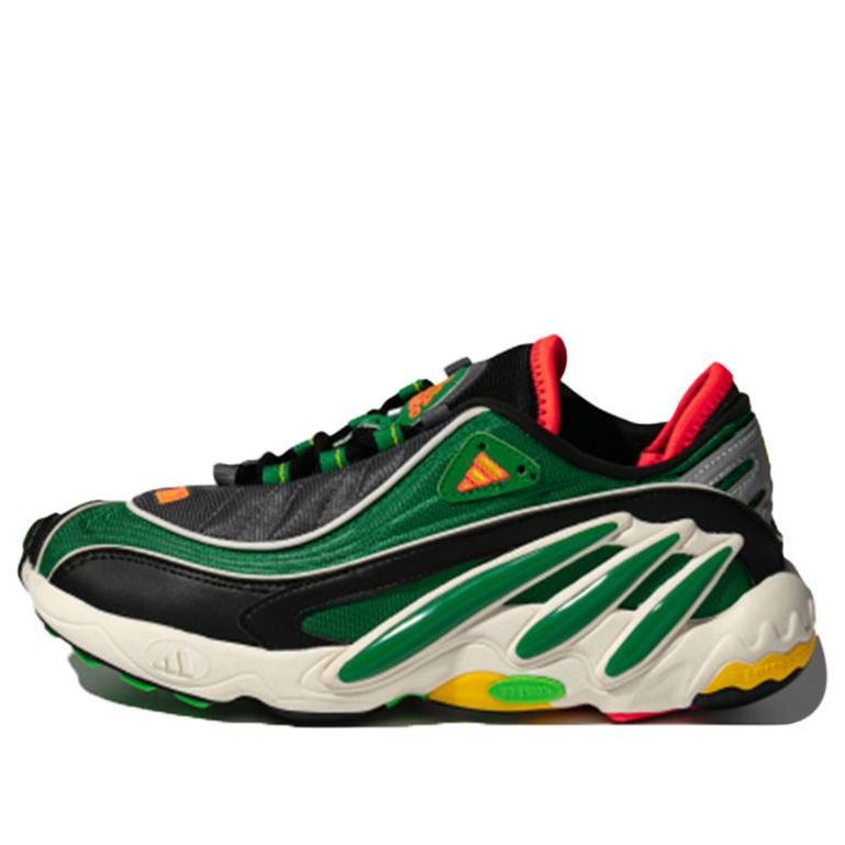adidas Originals FYW 98 Marathon Running Shoes 'Black Green Red' FV0989