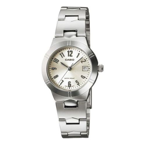 CASIO Quartz Waterproof White Analog LTP-1241D-7A2