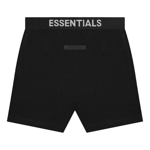 Fear of God Essentials FW21 Lounge Short Black FOG-FW21-050