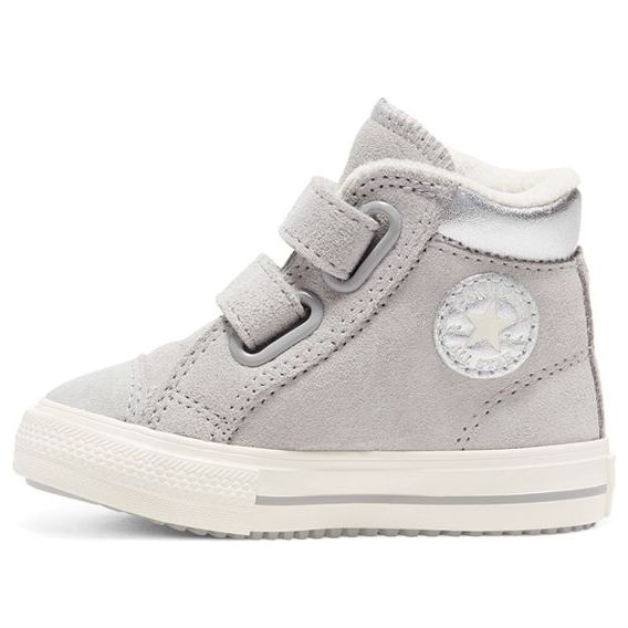 Converse Kids' Hook And Loop Chuck Taylor All Star Pc Boot High Top Grey 766577C