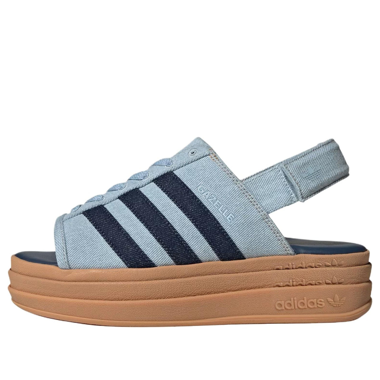 (WMNS) adidas Gazelle Bold Sandals 'Wonder Blue Crew Navy' KI0008