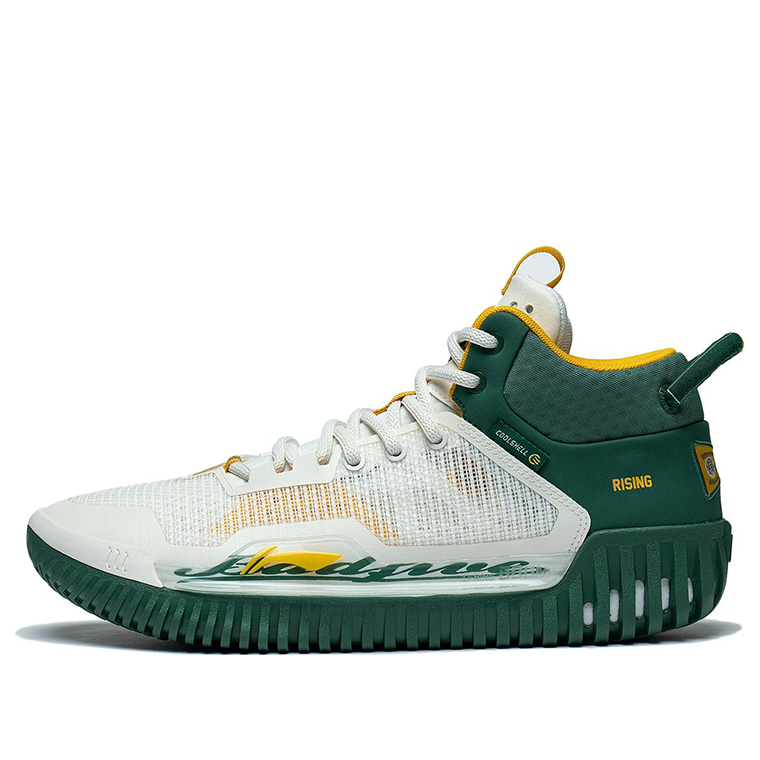 Li-Ning Badfive 3 Low 'White Green Yellow' ABFT015-2