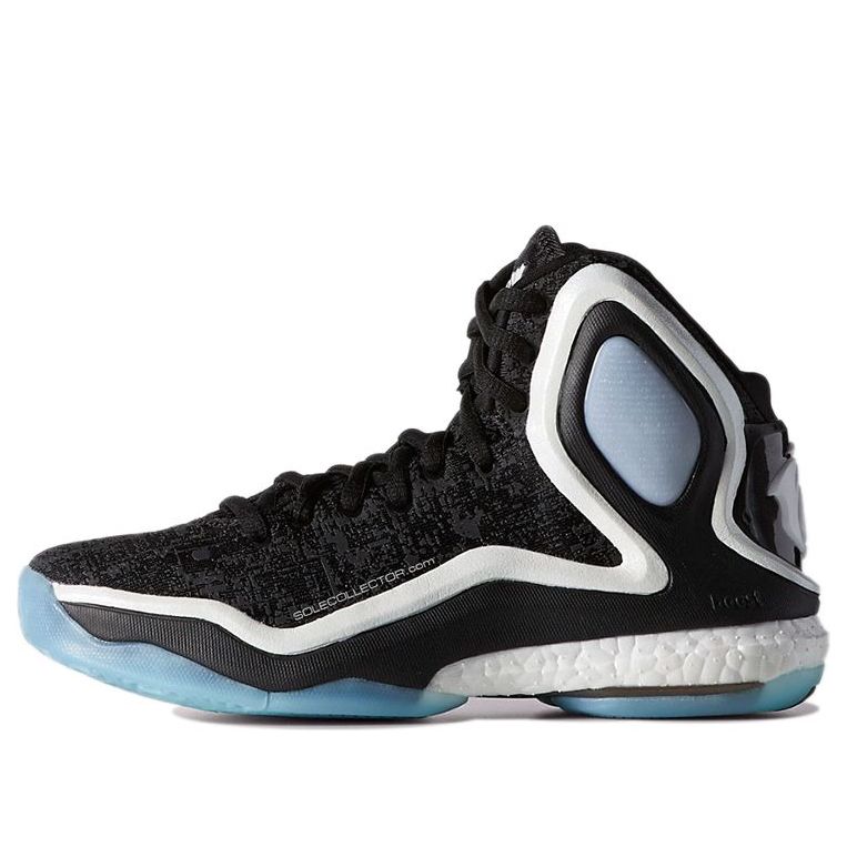 adidas D Rose 5 Boost 'Black White Blue' C76546