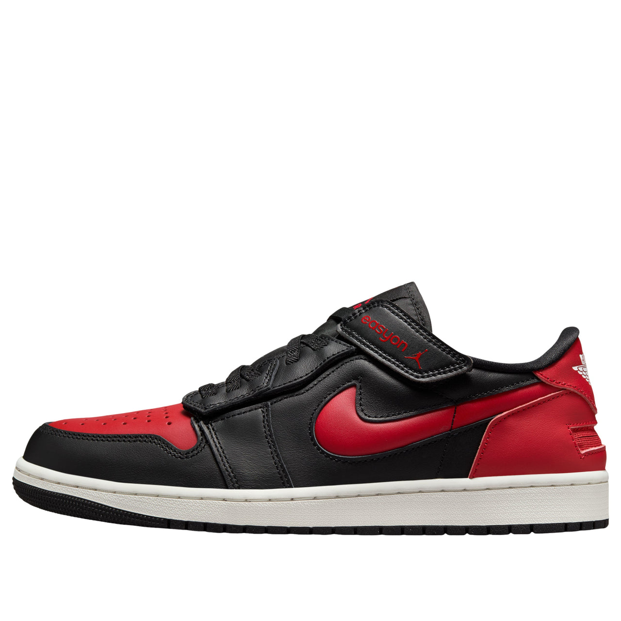 Air Jordan 1 Low Yeezy-On 'Black Varsity Red' DM1206-067