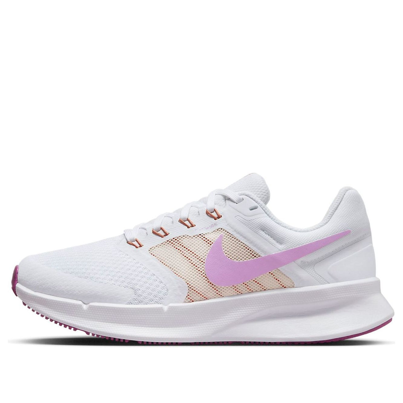 (WMNS) Nike Run Swift 3 'White Shock Fuchsia' DR2698-103