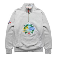 New Balance x Bodega Quarter Zip Sweatshirt Asia Sizing 'Athletic Grey' MT13540AG