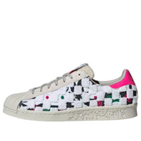 adidas originals Superstar 80s x Han Meilin 'White Black Green' ID4384