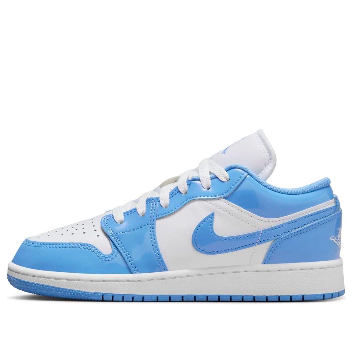 (GS) Air Jordan 1 Low SE 'Legend Blue Patent' FZ3929-114