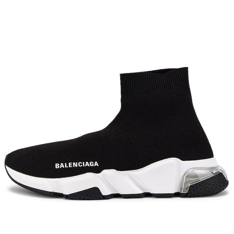 (WMNS) Balenciaga Speed Sneaker 'Clear Sole - Black' 607543W2DB61010