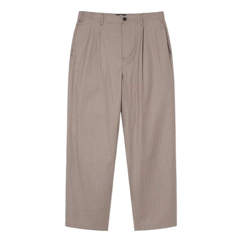 Stussy Volume Pleated Trouser 'light Brown' 116538