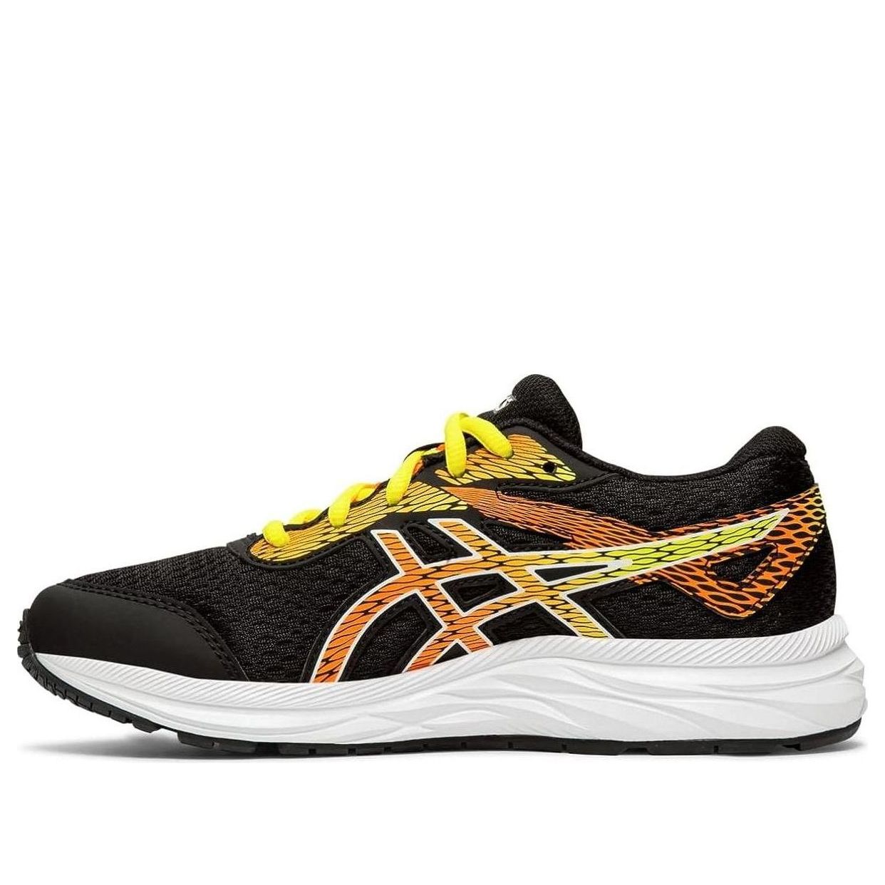 (GS) ASICS Gel-Excite 6 Shoes 'Black Shocking Orange' 1014A144-003
