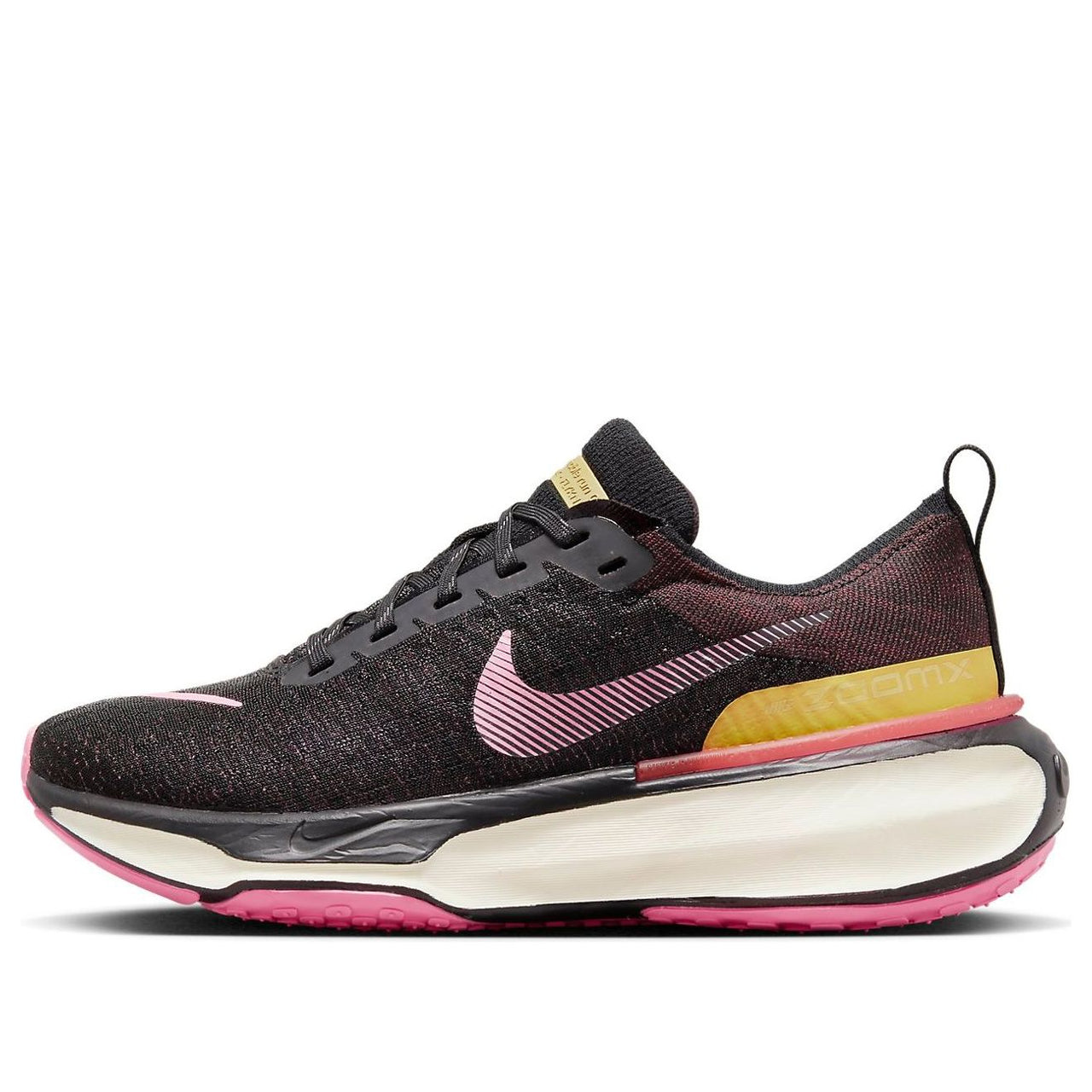 (WMNS) Nike ZoomX Invincible Run Flyknit 3 "أسود وردي" DR2660-200