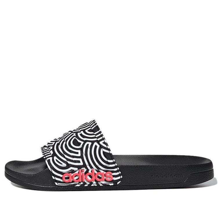 (WMNS) adidas Adilette Shower Slipper Black/White FX1200