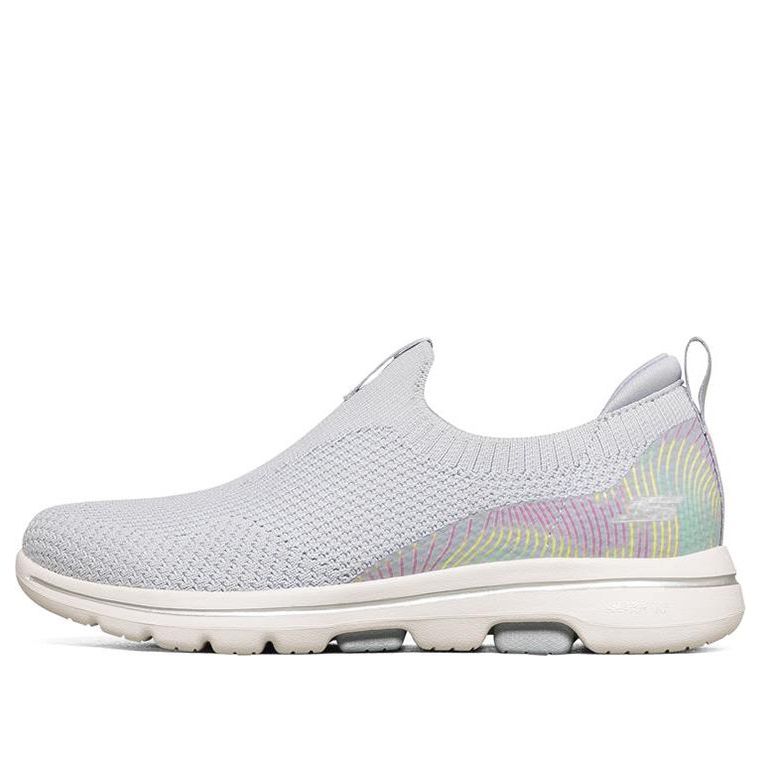 (WMNS) Skechers Go Walk 5 'Grey' 124240-GYMT