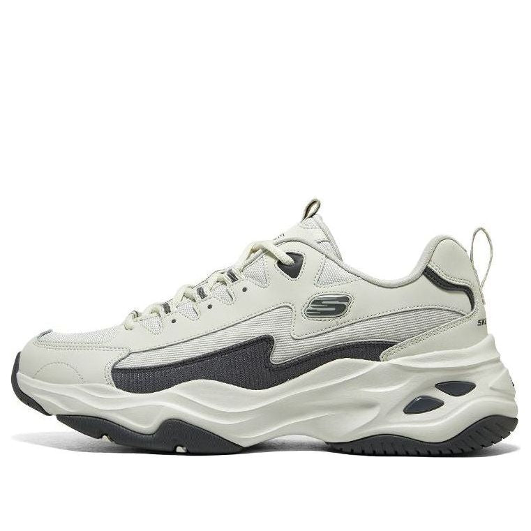 Skechers D'Lites 4.0 Shoes 'White Grey' 894286-NTBK