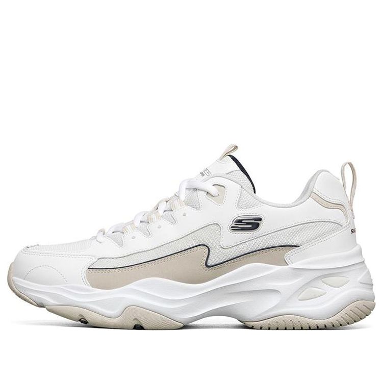 Skechers D'Lites 4.0 Low-Top Daddy Shoes White 237225-OFWT