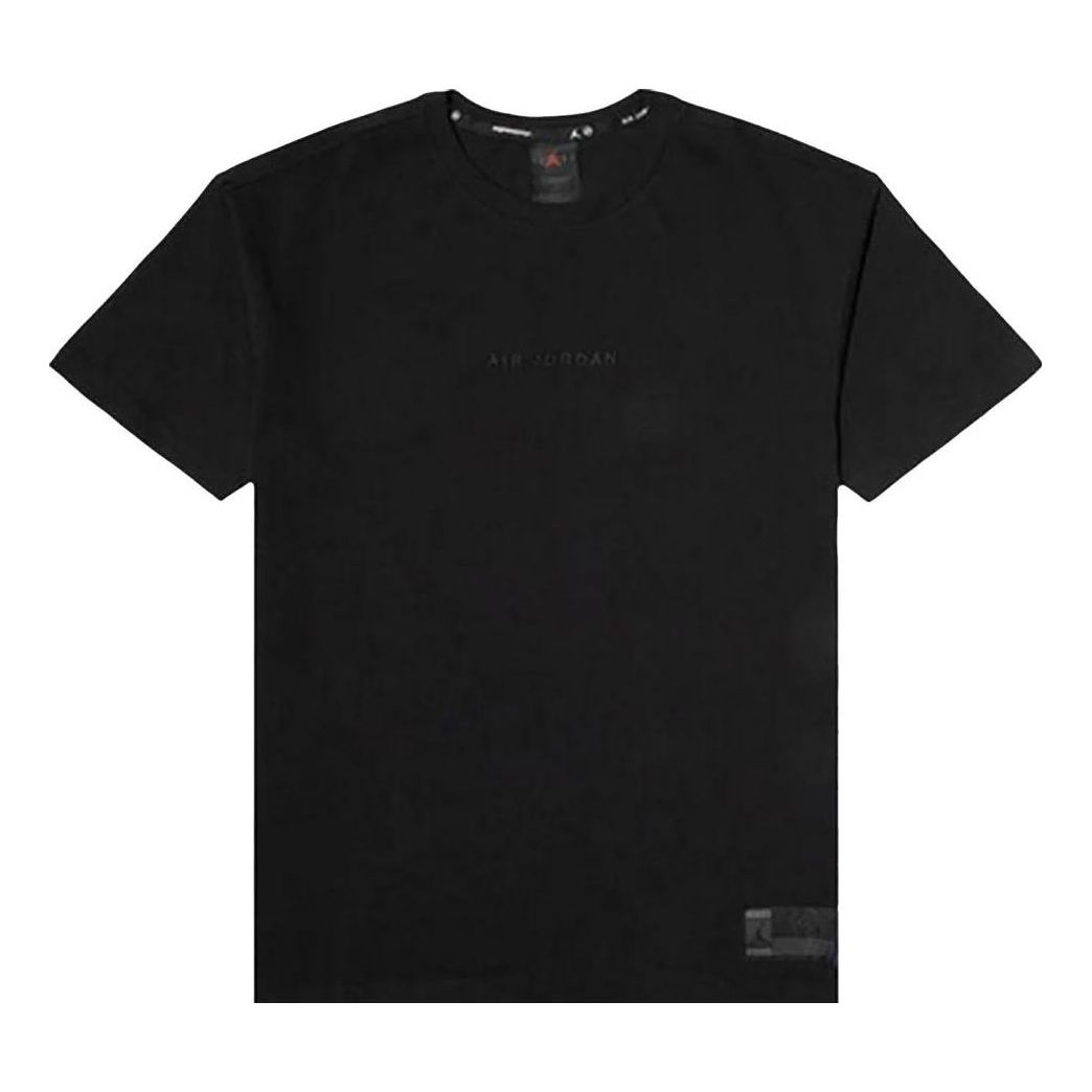 Air Jordan x Fragment Lifestyle Tee 'Black Reflective Silver' DA2083-010