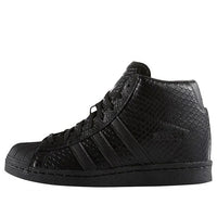 (WMNS) adidas originals Superstar Up Non-slip Wear-Resistant High-Heeled Sneakers Black S76404