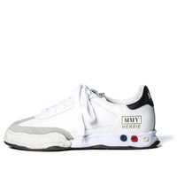 Maison MIHARA YASUHIRO HERBIE OG Sole Leather Low-top Sneaker 'White' A09FW702-WHT