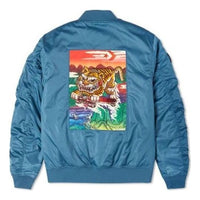 Converse CNY Tiger Bomber Jacket 'Blue Multi' 10024146-A01