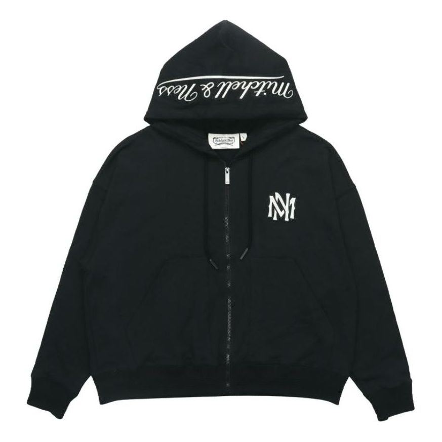 Mitchell & Ness Logo Jacket 'Black' MNRQAWTOHC010-BLK