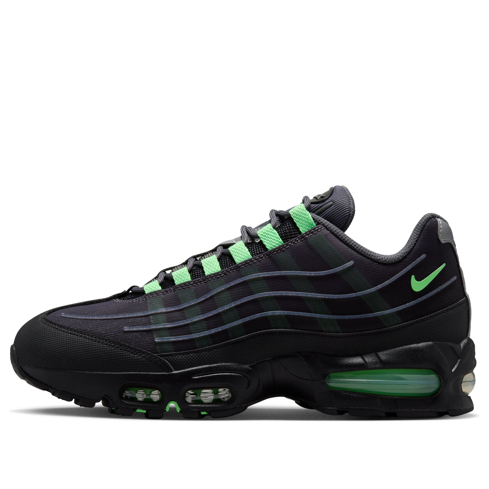 Nike Air Max 95 Big Bubble 'Iron Grey Illusion Green' IH7853-004