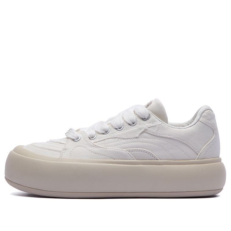 (WMNS) Li-Ning Puff Platform 'Beige' AZGT026-4