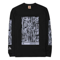 Nike LS ACG Waffle Printing Long Sleeves Black BQ3450-010