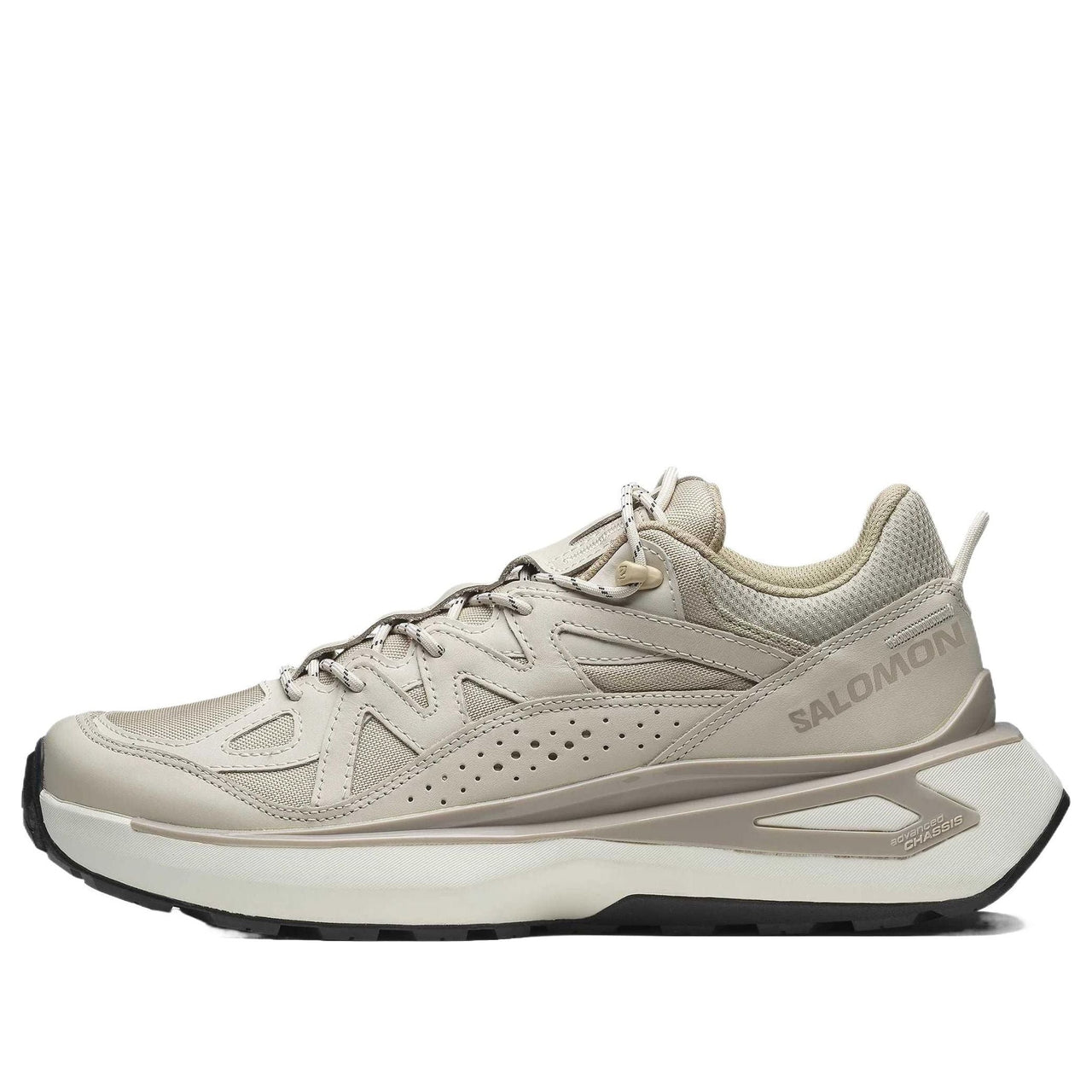 SALOMON Odyssey ELMT Low Leather 'Rainy Day Oxford Tan Ethereal' 477253