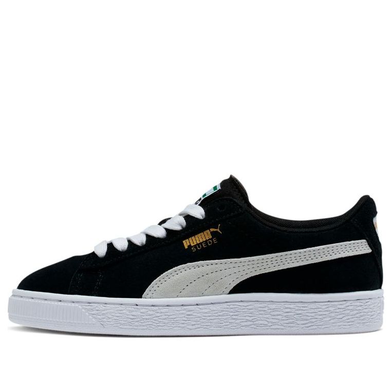 (GS) PUMA Suede 'Black White' 355110-01