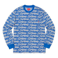 Supreme SS19 Signature Script Logo LS Pocket Tee SUP-SS19-927