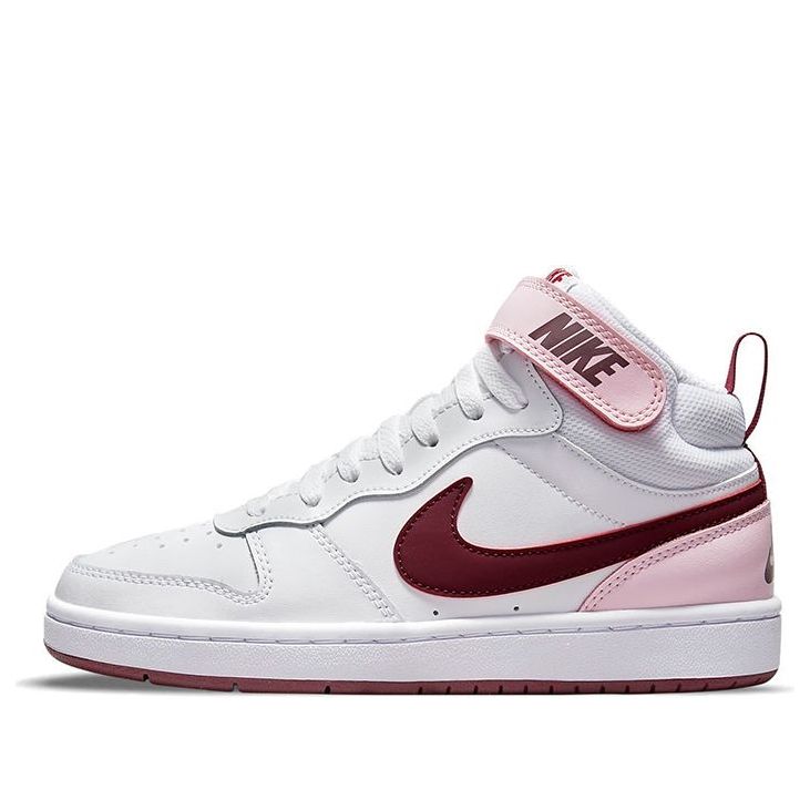 (GS) Nike Court Borough Mid 2 'Pink Foam' CD7782-104