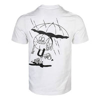 adidas Lil Stripe SPL Sports Casual Round-neck Short-sleeve Tee Men White GE4495