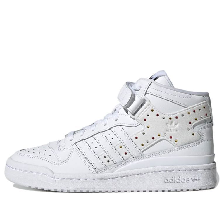 (WMNS) adidas Swarovski x Forum Mid 'White Black' GY0819