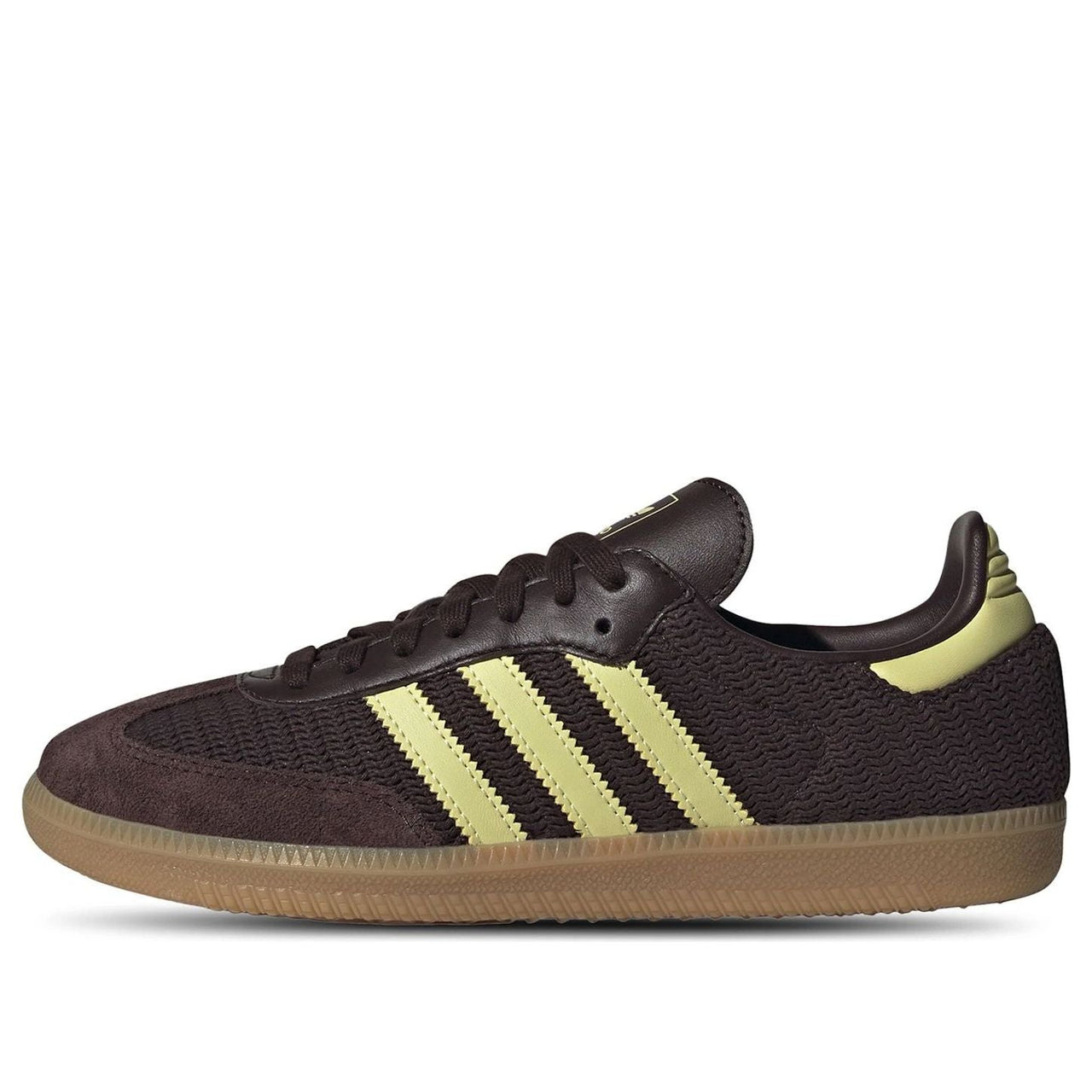 (WMNS) adidas Samba OG 'Shadow Brown Powder Yellow' JR8167
