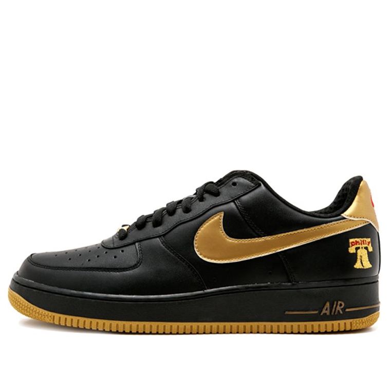Nike Air Force 1 Premium 'Black Metallic Gold' 309096-071