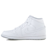 Air Jordan 1 Mid 'White Wolf Grey' 554724-112