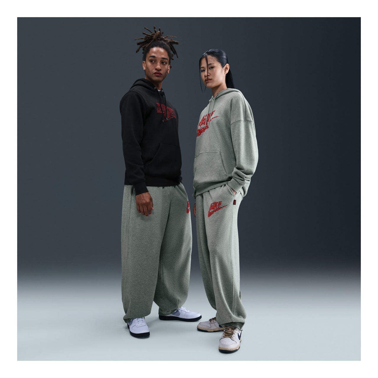 Nike x Stranger Things Sweatpants 'Grey' IB5668-063