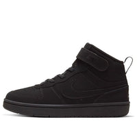 (PS) Nike Court Borough Mid 2 'Triple Black' CW5868-001
