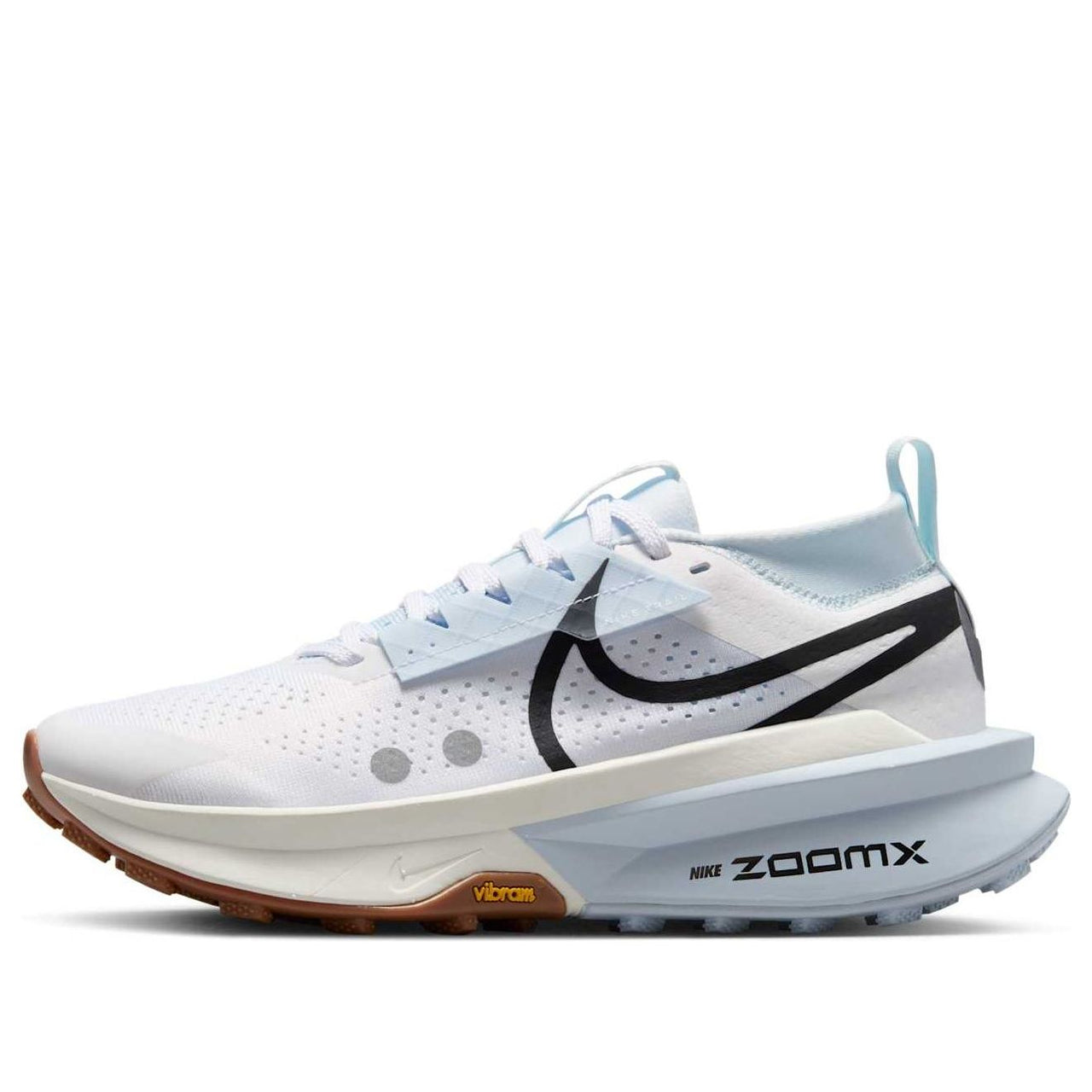 (WMNS) Nike ZoomX Zegama Trail 2 'White Blue Tint Gum' FD5191-104