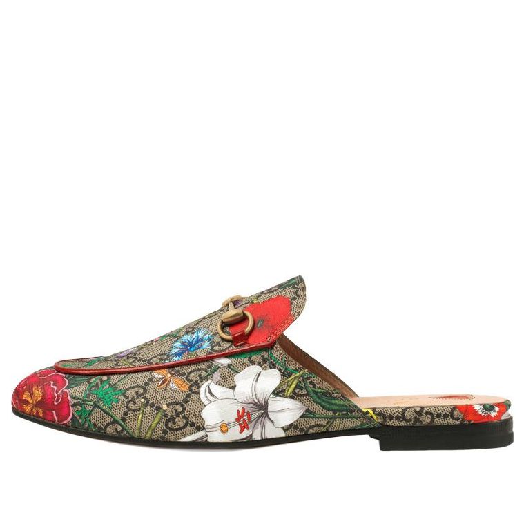 (WMNS) Gucci Princetown G 'Floral' 432772-HT540-8489