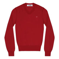 (WMNS) COMME des GARCONS PLAY L/S Basic T-Shirt Small Red Emblem 'Red' AZ-N051-051-3
