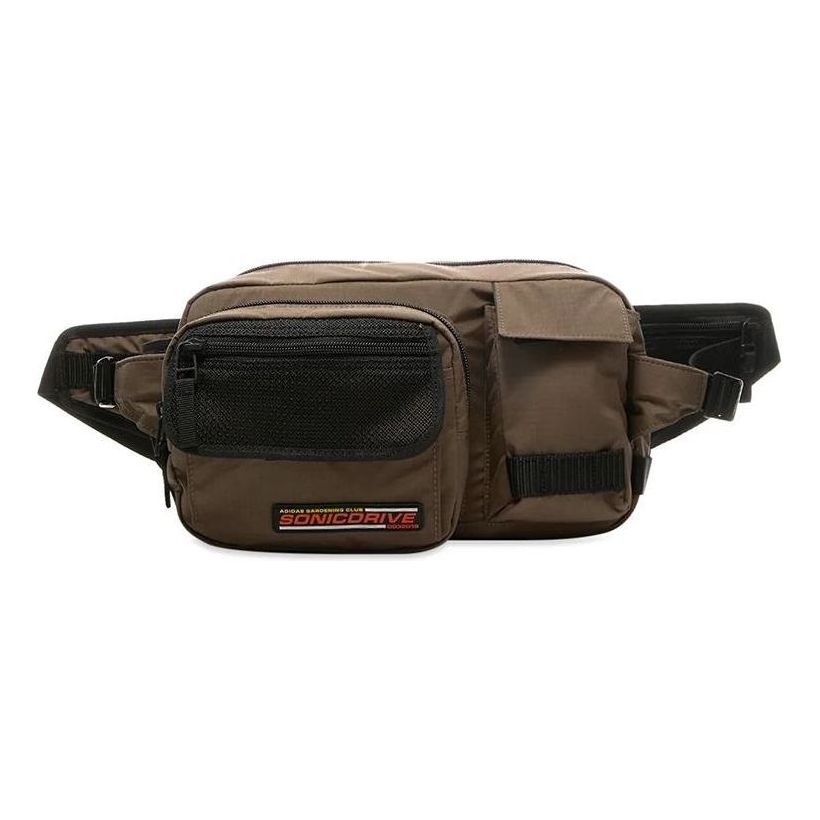 adidas Sonicdrive Waist Bag 'Brown' FQ3401
