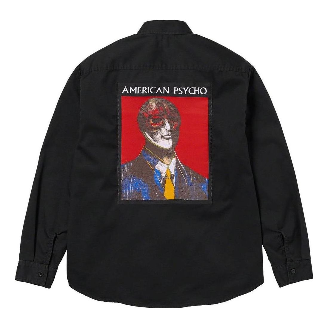 Supreme x American Psycho Work Shirts 'Black Red' SUP-FW23-092