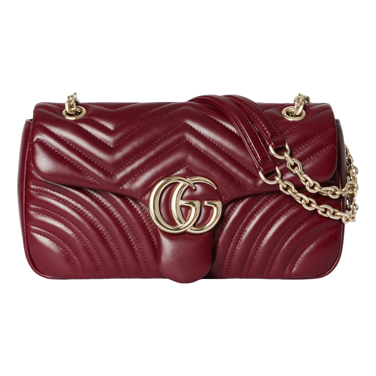 (WMNS) Gucci GG Marmont Medium Shoulder Bag 'Rosso Ancora Red' 837267-AAE38-6207