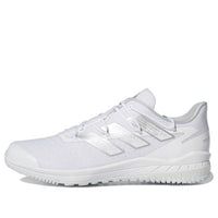 adidas Adizero Afterburner 8 TF 'White Silver Metallic' H00965